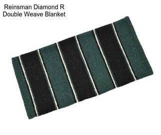 Reinsman Diamond R Double Weave Blanket