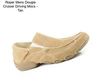 Roper Mens Dougie Cruiser Driving Mocs - Tan