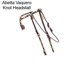 Abetta Vaquero Knot Headstall