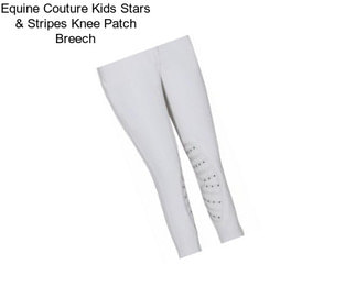 Equine Couture Kids Stars & Stripes Knee Patch Breech