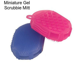 Miniature Gel Scrubbie Mitt