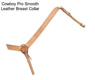 Cowboy Pro Smooth Leather Breast Collar