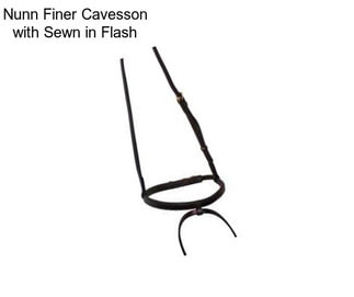 Nunn Finer Cavesson with Sewn in Flash