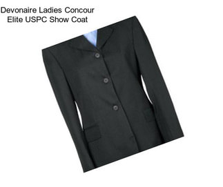 Devonaire Ladies Concour Elite USPC Show Coat