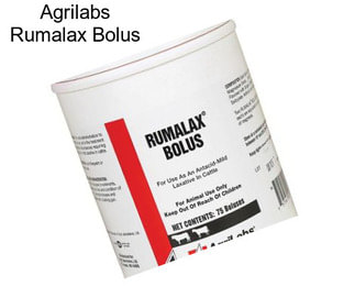 Agrilabs Rumalax Bolus