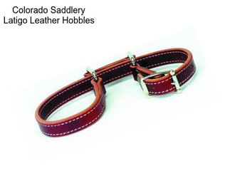 Colorado Saddlery Latigo Leather Hobbles