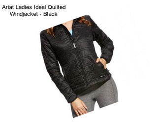 Ariat Ladies Ideal Quilted Windjacket - Black