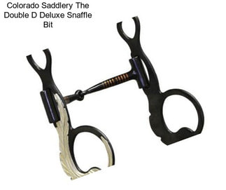 Colorado Saddlery The Double D Deluxe Snaffle Bit