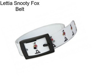 Lettia Snooty Fox Belt