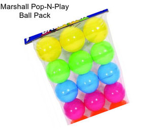 Marshall Pop-N-Play Ball Pack