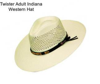 Twister Adult Indiana Western Hat