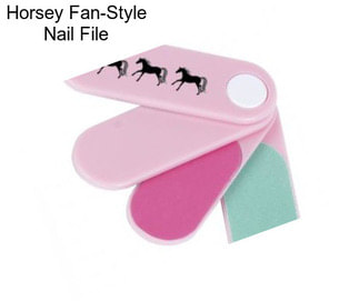 Horsey Fan-Style Nail File