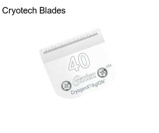 Cryotech Blades