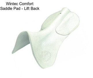 Wintec Comfort Saddle Pad - Lift Back