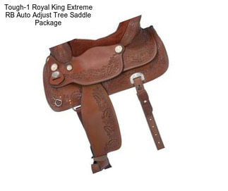 Tough-1 Royal King Extreme RB Auto Adjust Tree Saddle Package