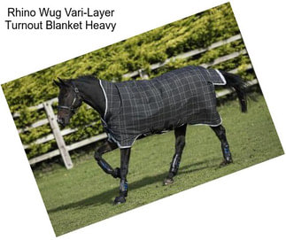 Rhino Wug Vari-Layer Turnout Blanket Heavy