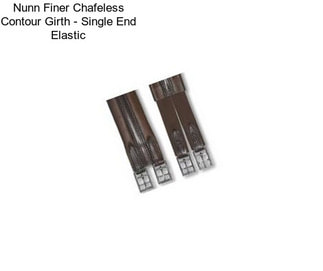 Nunn Finer Chafeless Contour Girth - Single End Elastic