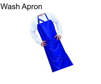 Wash Apron