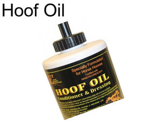 Hoof Oil