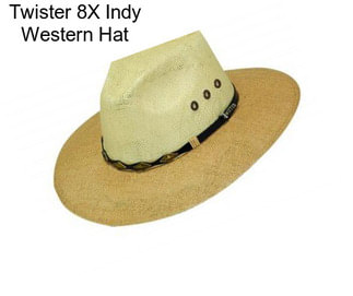 Twister 8X Indy Western Hat