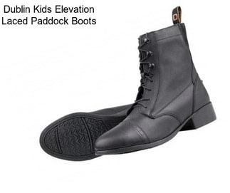 Dublin Kids Elevation Laced Paddock Boots