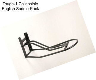 Tough-1 Collapsible English Saddle Rack