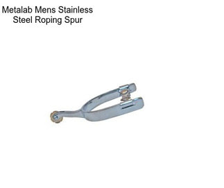 Metalab Mens Stainless Steel Roping Spur