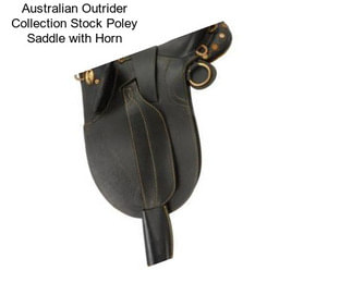 Australian Outrider Collection Stock Poley Saddle with Horn