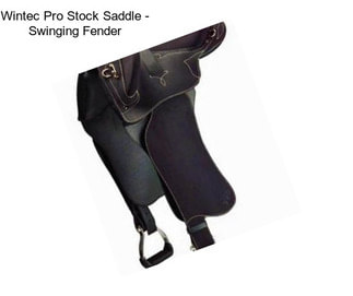 Wintec Pro Stock Saddle - Swinging Fender