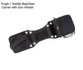 Tough-1 Saddle Bag/Gear Carrier with Gun Holster