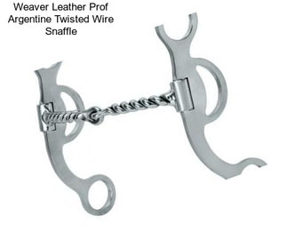 Weaver Leather Prof Argentine Twisted Wire Snaffle