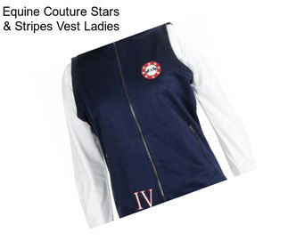 Equine Couture Stars & Stripes Vest Ladies