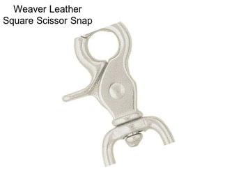 Weaver Leather Square Scissor Snap