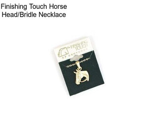 Finishing Touch Horse Head/Bridle Necklace