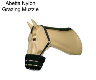 Abetta Nylon Grazing Muzzle
