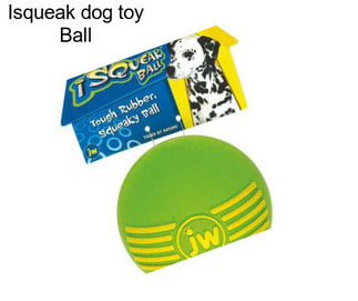 Isqueak dog toy Ball