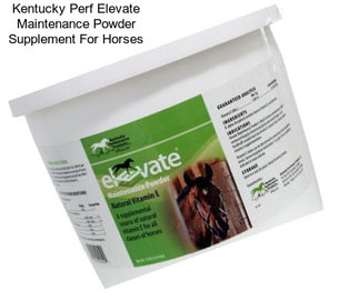 Kentucky Perf Elevate Maintenance Powder Supplement For Horses