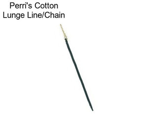 Perri\'s Cotton Lunge Line/Chain