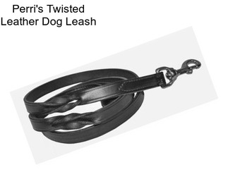 Perri\'s Twisted Leather Dog Leash