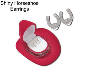 Shiny Horseshoe Earrings