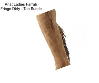 Ariat Ladies Farrah Fringe Dirty - Tan Suede