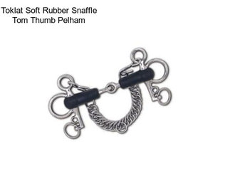 Toklat Soft Rubber Snaffle Tom Thumb Pelham