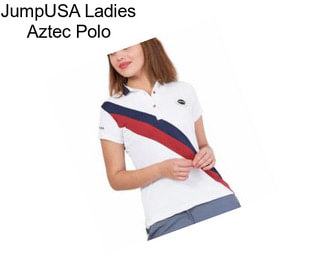 JumpUSA Ladies Aztec Polo