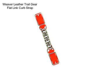 Weaver Leather Trail Gear Flat Link Curb Strap