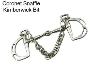 Coronet Snaffle Kimberwick Bit