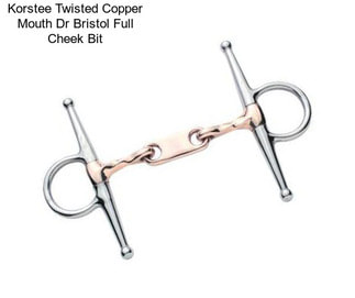 Korstee Twisted Copper Mouth Dr Bristol Full Cheek Bit