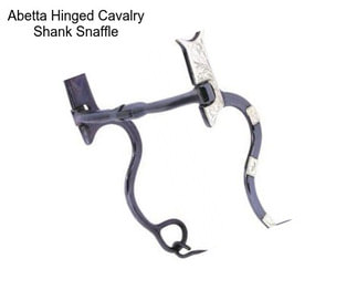 Abetta Hinged Cavalry Shank Snaffle