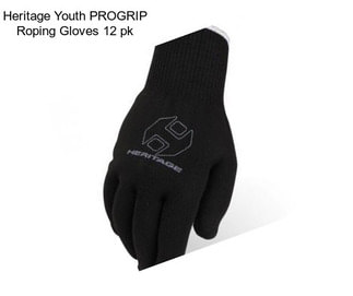 Heritage Youth PROGRIP Roping Gloves 12 pk