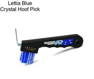 Lettia Blue Crystal Hoof Pick