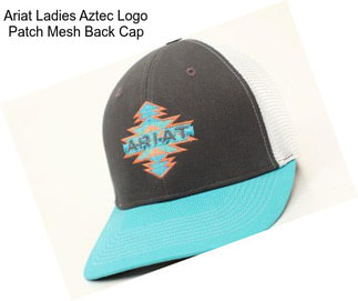 Ariat Ladies Aztec Logo Patch Mesh Back Cap